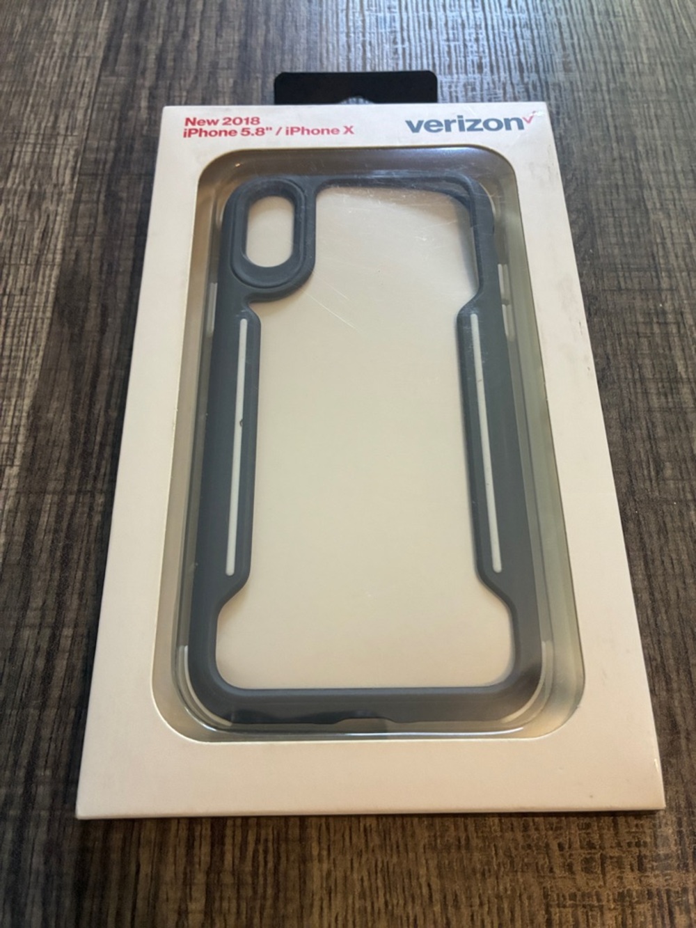 Verizon Gray iPhone X/XS Case - Slim Protective Cover